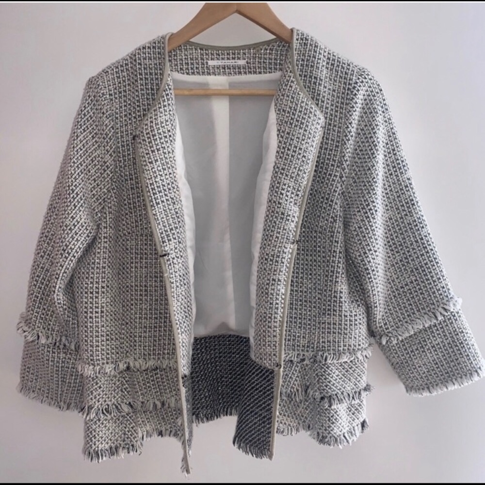 T Tahari Tweed Jacket